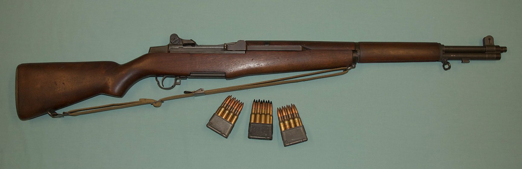Fusil M1 Garand en vue latérale