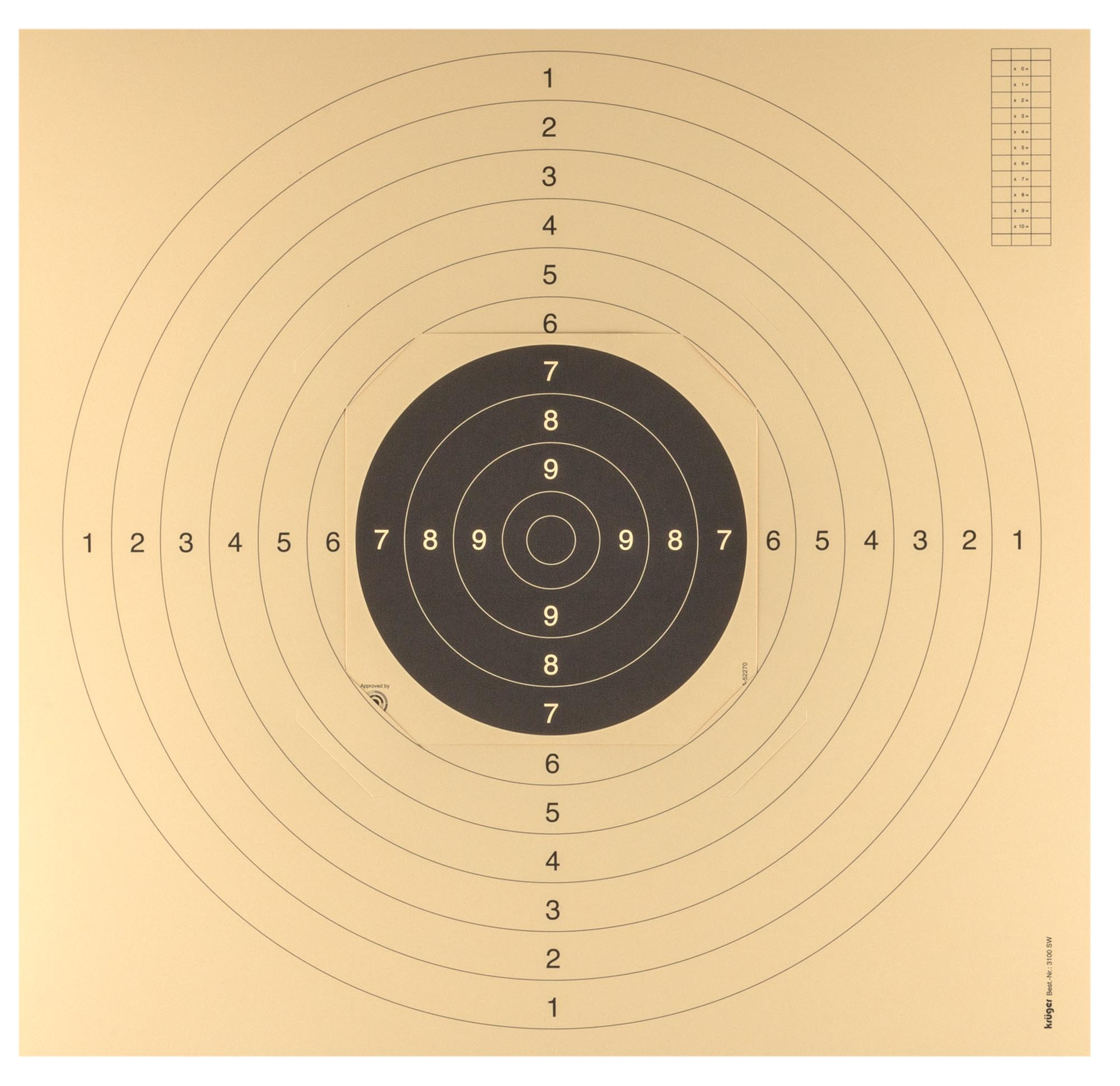 CIBLE C50 X10